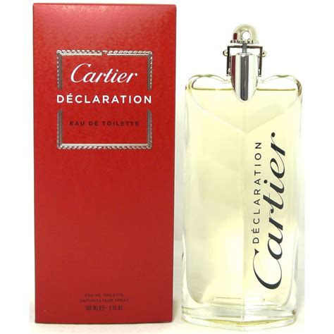 cartier declaration eau de toilette 150 ml spray metallic edition